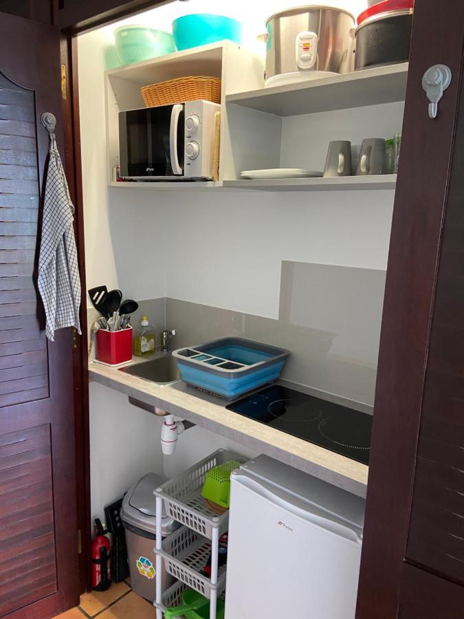 Studio Paisible Avec Piscine, Pas Loin De La Plage ลา ทรินิเต ภายนอก รูปภาพ